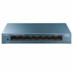 TP-LINK (LS108G) 8-Port Gigabit Unmanaged Desktop LiteWave Switch, Steel Case