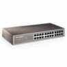 TP-LINK (TL-SF1024D) 24-Port 10/100 Unmanaged  Rackmount Switch, Steel Case 