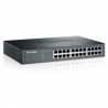 TP-LINK (TL-SG1024D) 24-Port Gigabit Unmanaged  Desktop/Rackmount Switch, Steel Case