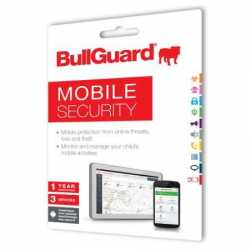 Bullguard Mobile Internet Security - Single, 1 Year, 3 Devices, Retail