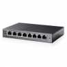 TP-LINK (TL-SG108PE) 8-Port Gigabit POE Easy Smart Switch, 4-Port POE, Steel Case