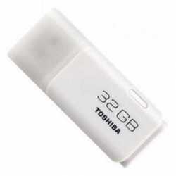 Toshiba 32GB USB 2.0 Memory Pen, TransMemory Hayabusa, White