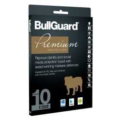 Bullguard Premium Protection 2018 10 User - Single, Retail, PC, Mac & Android, 1 Year
