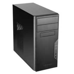 Antec VSK3000B U3/U2 Micro ATX Case, No PSU, 9.2cm Fan, USB 3.0, Black with Black Interior