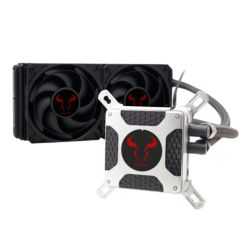 Riotoro BiFrost 240 Liquid CPU Cooler, 240mm Radiator, 2 x 12cm PWM Fans