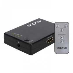 Approx 3 Port HDMI Switch, Remote Control