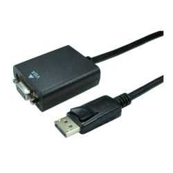 Spire DisplayPort Male to VGA Female Converter Cable, Black