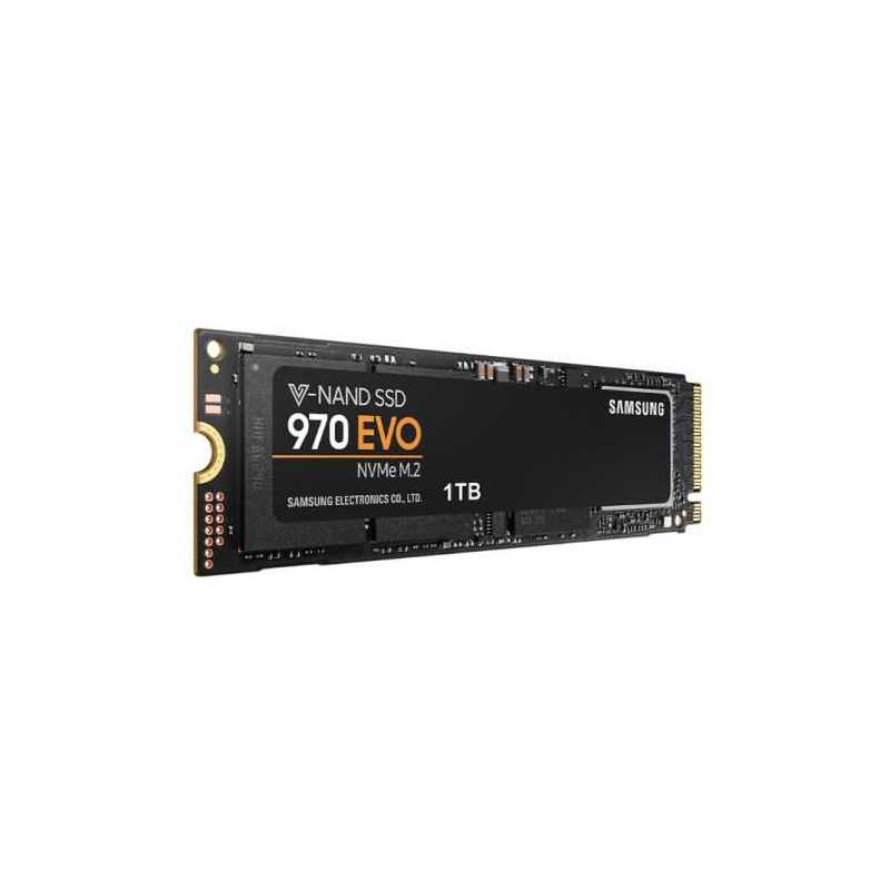 Samsung 1TB 970 EVO M.2 NVMe SSD, M.2 2280, PCIe, V-NAND, R/W 3400/2500 MB/s