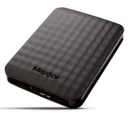 Maxtor M4 Portable, 4TB External Hard Drive, 2.5", USB 3.0, Black