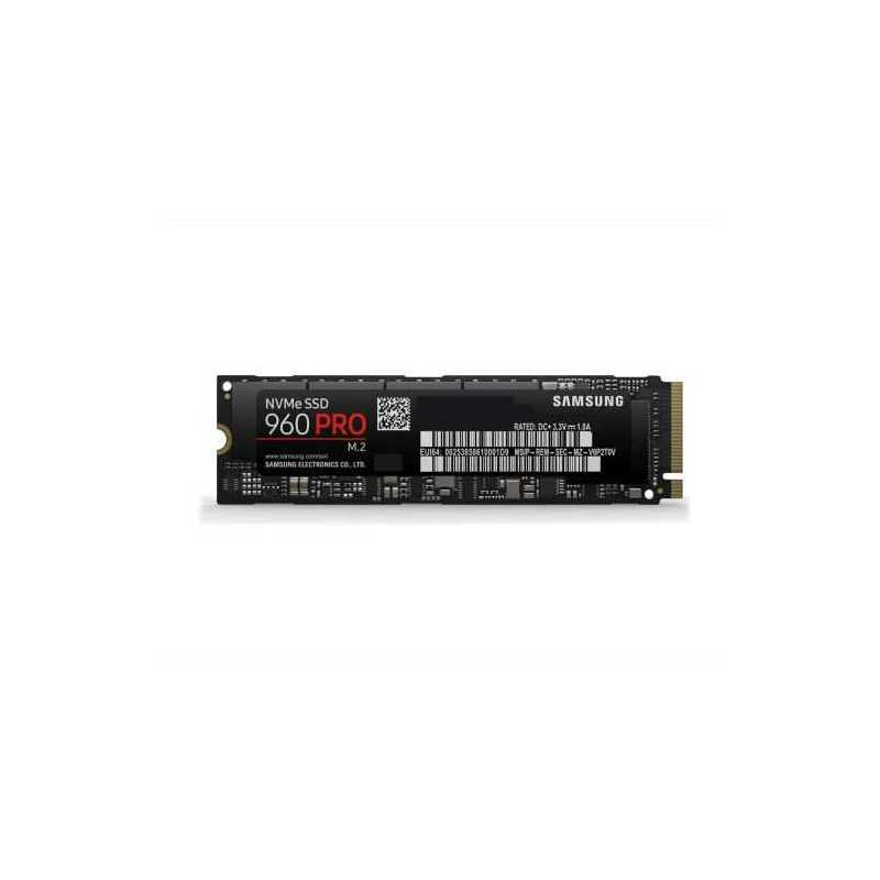 Samsung 512GB 960 PRO M.2 NVMe SSD, M.2 2280, PCIe, V-NAND, R/W 3500/2100 MB/s
