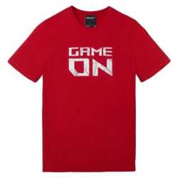 Asus ROG Game On T-Shirt, Red, Medium