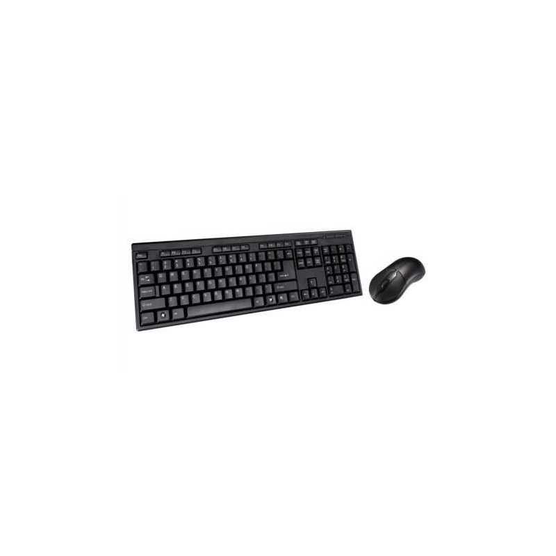 CIT Wired Keyboard and Mouse Desktop Kit, USB, Plug & Play