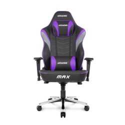 AKRacing Masters Series Max Gaming Chair, Black & Indigo, 5/10 Year Warranty