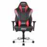 AKRacing Masters Series Max Gaming Chair, Black & Red, 5/10 Year Warranty