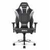 AKRacing Masters Series Max Gaming Chair, Black & White, 5/10 Year Warranty