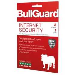 Bullguard Internet Security 2019 Retail, 3 User - Single, PC, Mac & Android, 1 Year