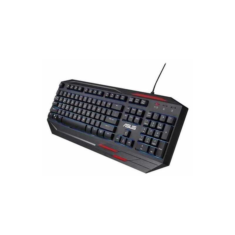 Asus SAGARIS GK100 Gaming Keyboard, 7 Colour LED Backlighting, 23 Anti Ghosting Keys