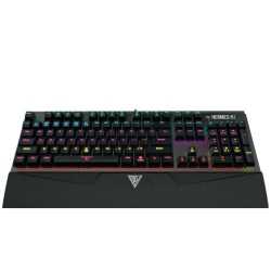 Gamdias HERMES M1 Mechanical Gaming Keyboard, 7 Colour Backlight, On-The-Fly Macro Recording, Wrist Rest