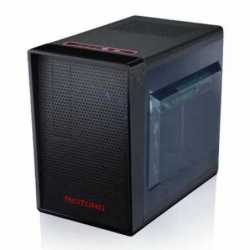 Riotoro CR1080 Mini Gaming Case with Window, ATX, No PSU, 12cm Fan, Full-size ATX MB, GPU and PSU support