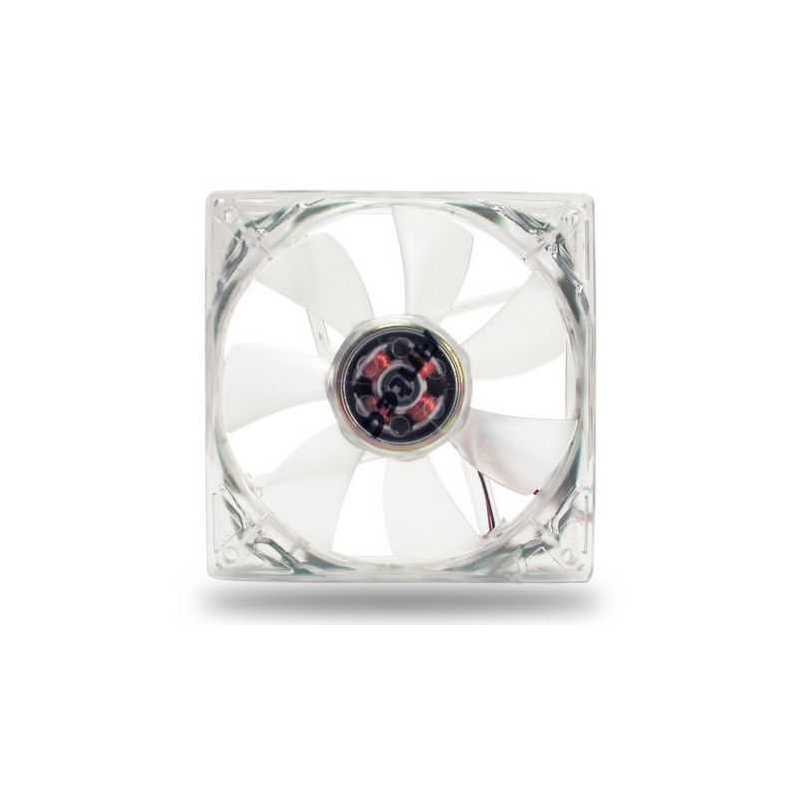 Antec Pro 8cm Clear Case Fan, 2600RPM, 3-pin with 4-pin Adapter