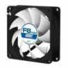 Arctic F8 8cm PWM PST Case Fan, Black & White, Fluid Dynamic, 6 Year Warranty