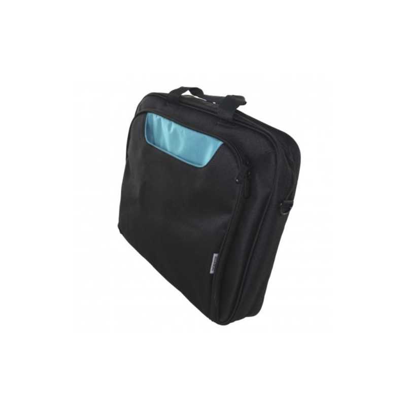 Approx (APPNBCP15BBL) 15.6 Laptop Carry Case, Multiple Compartments, Padded, Black/Blue, Retail