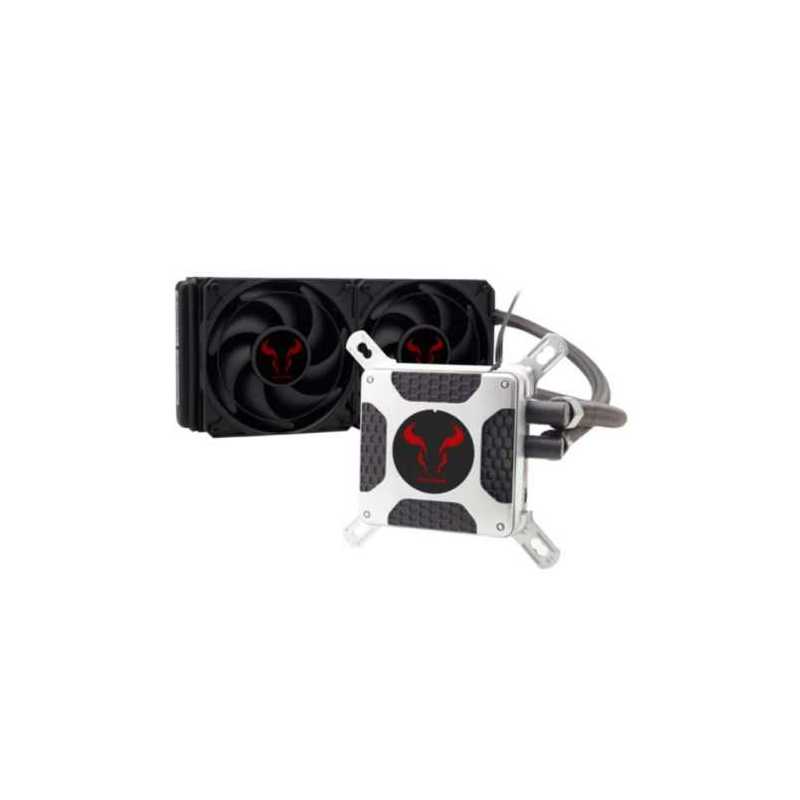 Riotoro BiFrost 240 Liquid CPU Cooler, 240mm Radiator, 2 x 12cm PWM Fans