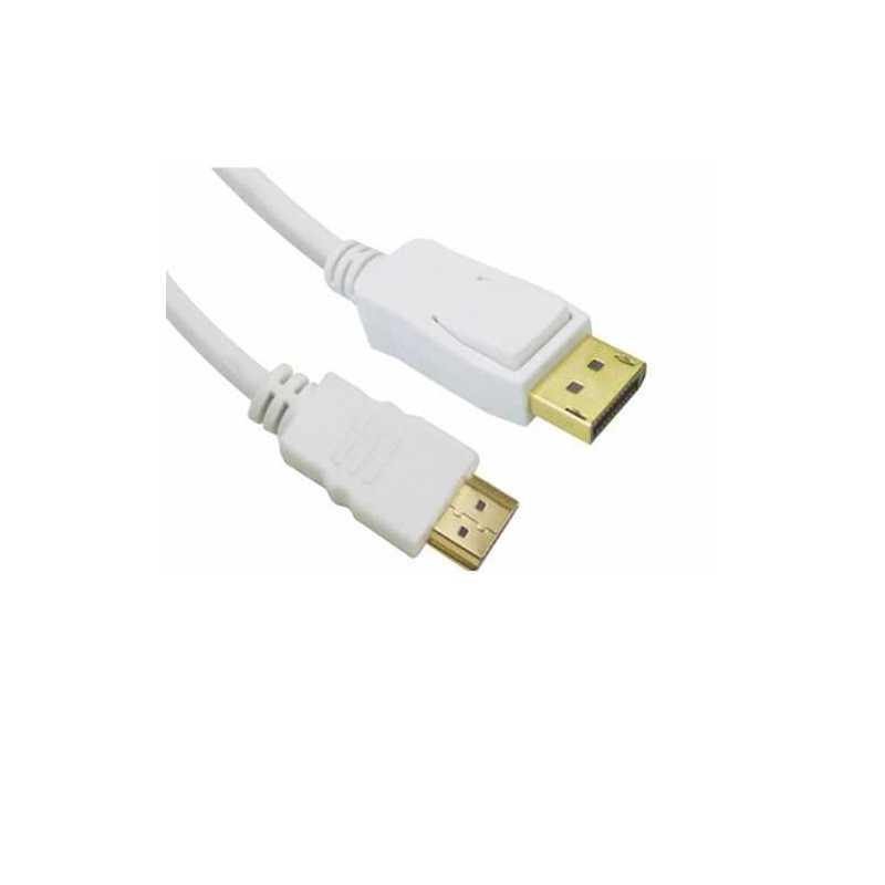Sandberg DisplayPort Male to HDMI Male Converter Cable, 2 Metres, 5 Year Warranty