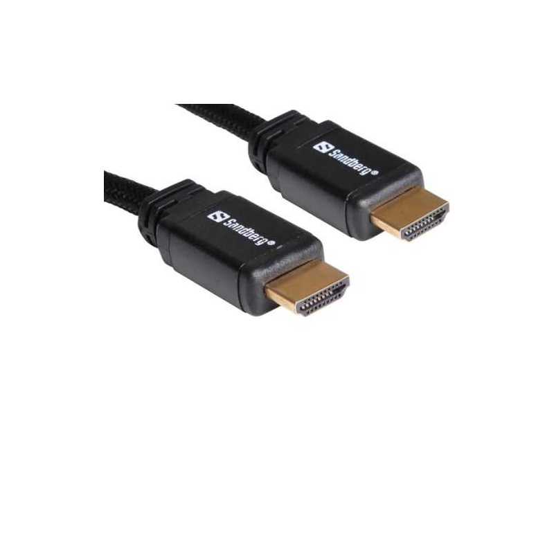 Sandberg HDMI 2.0 Cable, 5 Metres, 5 Year Warranty Sandberg HDMI 2.0 Cable, 5 Metres, 5 Year Warranty