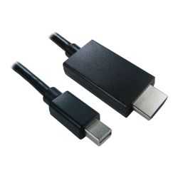 Spire Mini DisplayPort Male to HDMI Male Converter, 1 Metre