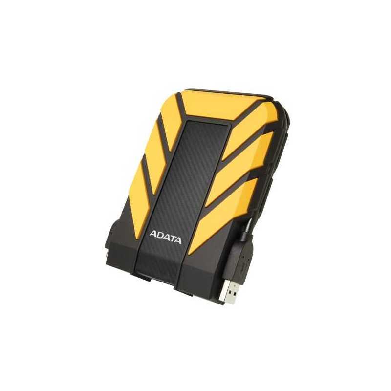 ADATA 4TB HD710 Pro Rugged External Hard Drive, 2.5", USB 3.1, IP68 Water/Dust Proof, Shock Proof, Yellow