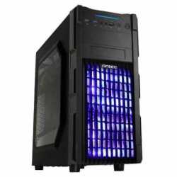 Antec GX-200 Gaming Case with Window, ATX, No PSU, USB 3.0, Tool-less, Blue LED Fans, Black