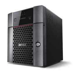 Buffalo 12TB TeraStation 3410DN Business Class NAS Drive, (4 x 3TB), RAID 0, 1, 5, 6, 10, JBOD, NovaBACKUP, Hot Swap