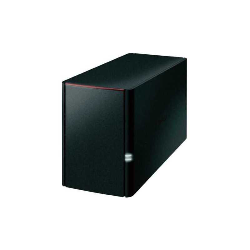 Buffalo 6TB LinkStation 220 NAS Drive, (2 x 3TB), RAID 0/1, GB LAN, NovaBACKUP, Built-in BitTorrent