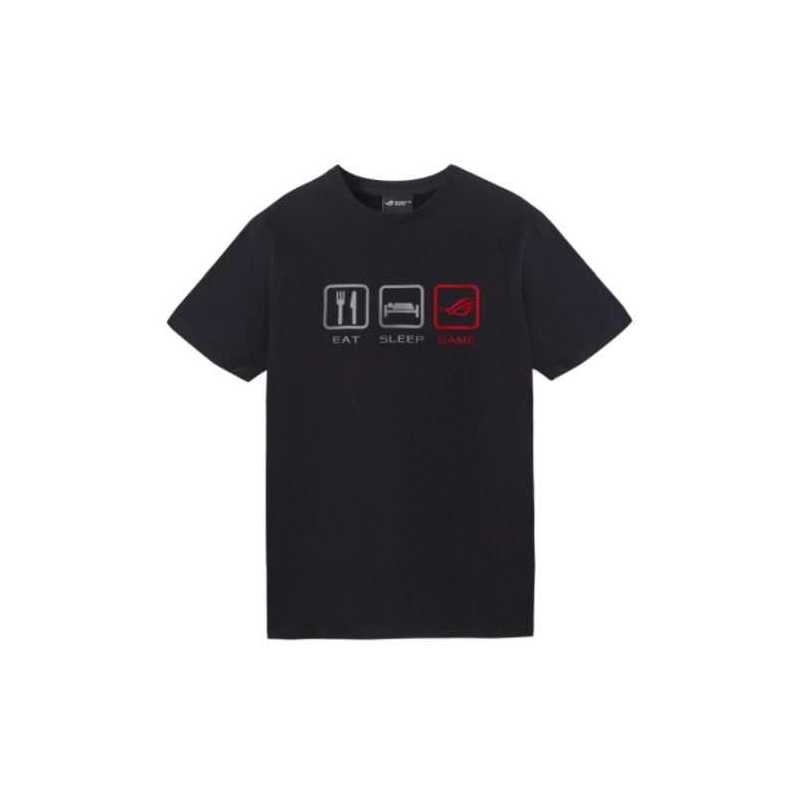 Asus ROG Lifestyle T-Shirt, Black, Large