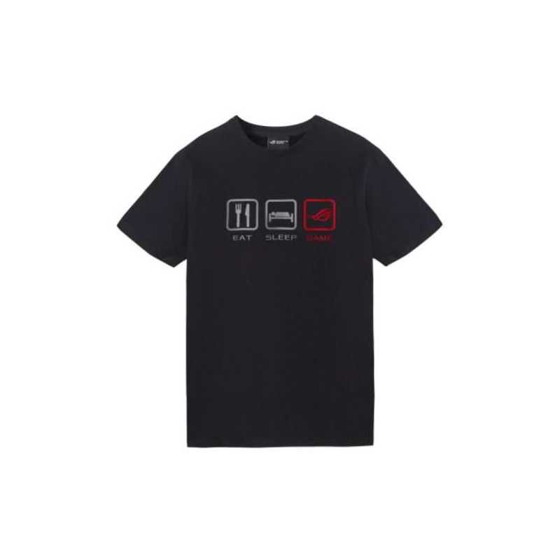Asus ROG Lifestyle T-Shirt, Black, Medium
