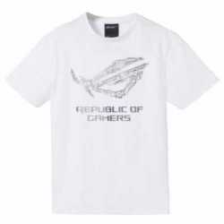 Asus ROG Mechanic T-Shirt, White, Medium