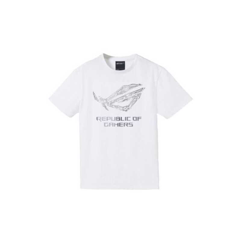 Asus ROG Mechanic T-Shirt, White, Medium