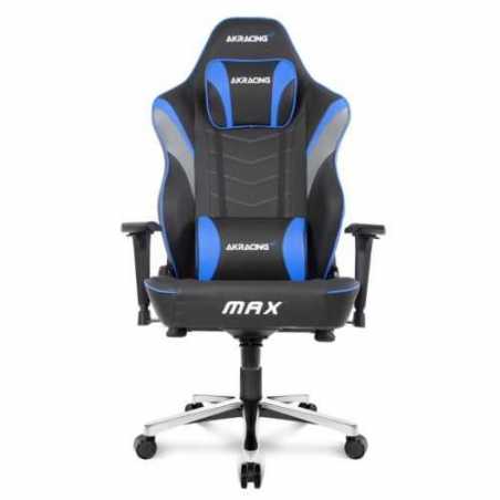 AKRacing Masters Series Max Gaming Chair, Black & Blue, 5/10 Year Warranty