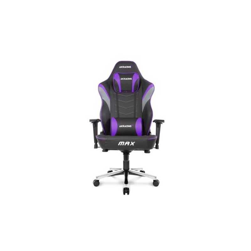 AKRacing Masters Series Max Gaming Chair, Black & Indigo, 5/10 Year Warranty