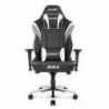 AKRacing Masters Series Max Gaming Chair, Black & White, 5/10 Year Warranty