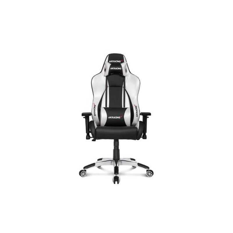 AKRacing Masters Series Premium Gaming Chair, Black & Silver, 5/10 Year Warranty