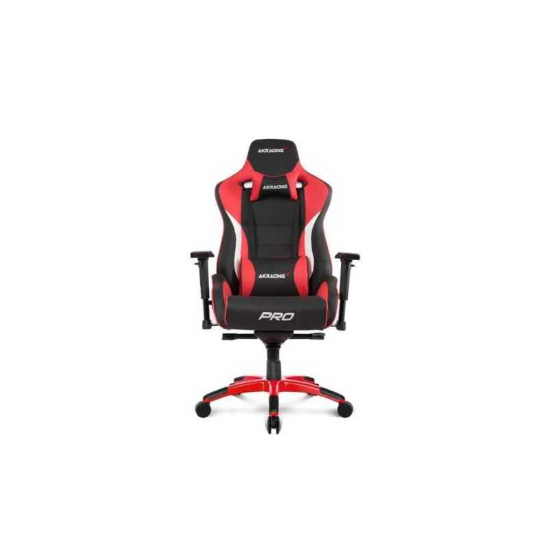 AKRacing Masters Series Pro Gaming Chair, Black & Red, 5/10 Year Warranty AKRacing Masters Series Pro Gaming Chair, Black & Red, 5/10 Year Warranty