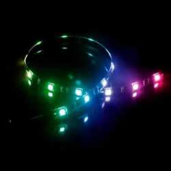 Akasa Vegas MB RGB LED Light Strip, 50cm, 12V, Molex 4 Pin, Magnetic Backing, Aura Sync Compatible