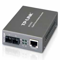 TP-LINK (MC210CS) Single-Mode Gigabit SC RJ45 Fiber Media Converter, up to 15km, Wave 1310nm