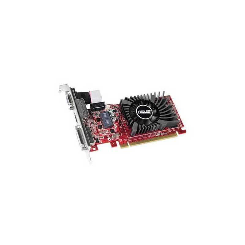 Asus Radeon R7 240, 2GB DDR3, PCIe3, VGA, DVI, HDMI, 730MHz Clock, Low Profile (Bracket Included)