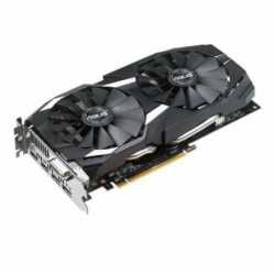 Asus Radeon RX580 DUAL OC, 8GB DDR5, DVI, 2 HDMI, 2 DP, 1380MHz Clock, 0dB Tech