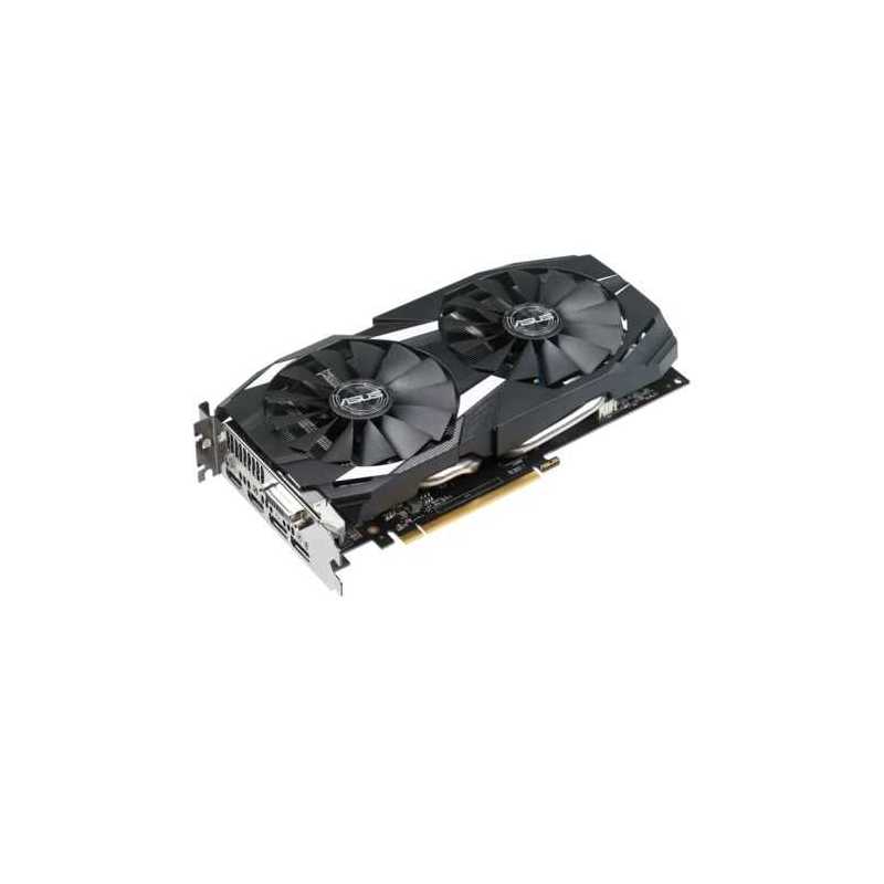 Asus Radeon RX580 DUAL OC, 8GB DDR5, DVI, 2 HDMI, 2 DP, 1380MHz Clock, 0dB Tech