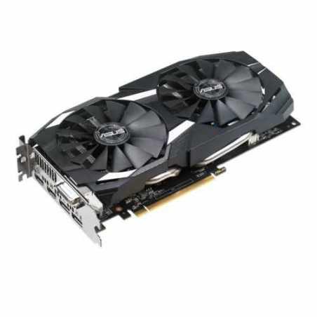 Asus Radeon RX580 DUAL OC, 8GB DDR5, DVI, 2 HDMI, 2 DP, 1380MHz Clock, 0dB Tech