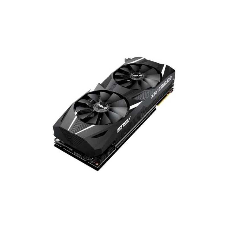 Asus RTX2080 DUAL, 8GB DDR6, HDMI, 3 DP, USB-C, 1730MHz Clock